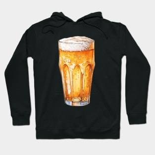 Glass Of Beer Art Hoodie